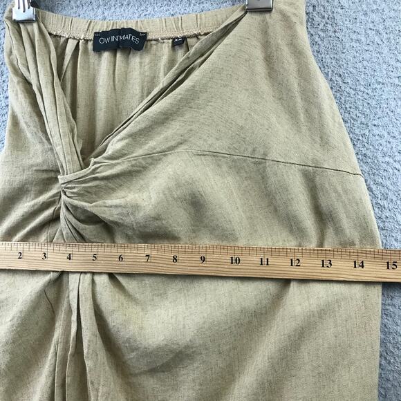 OW Intimates Women's Twisted Irish Linen Skirt - XS - Picture 5 of 8